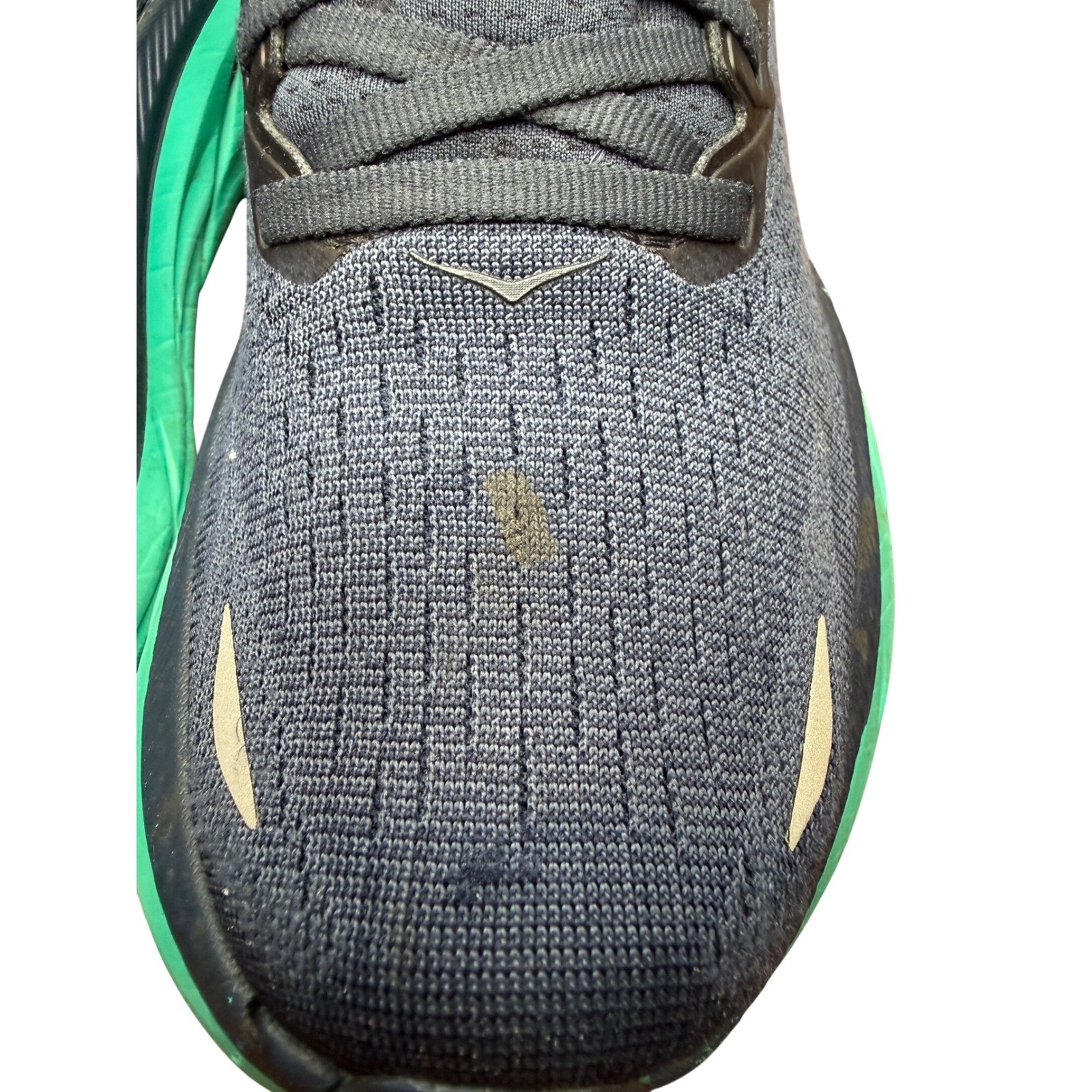 Hoka One One Clifton 8 Womens 7B Navy Blue Teal Pink Running Shoes 1119394 OSAT