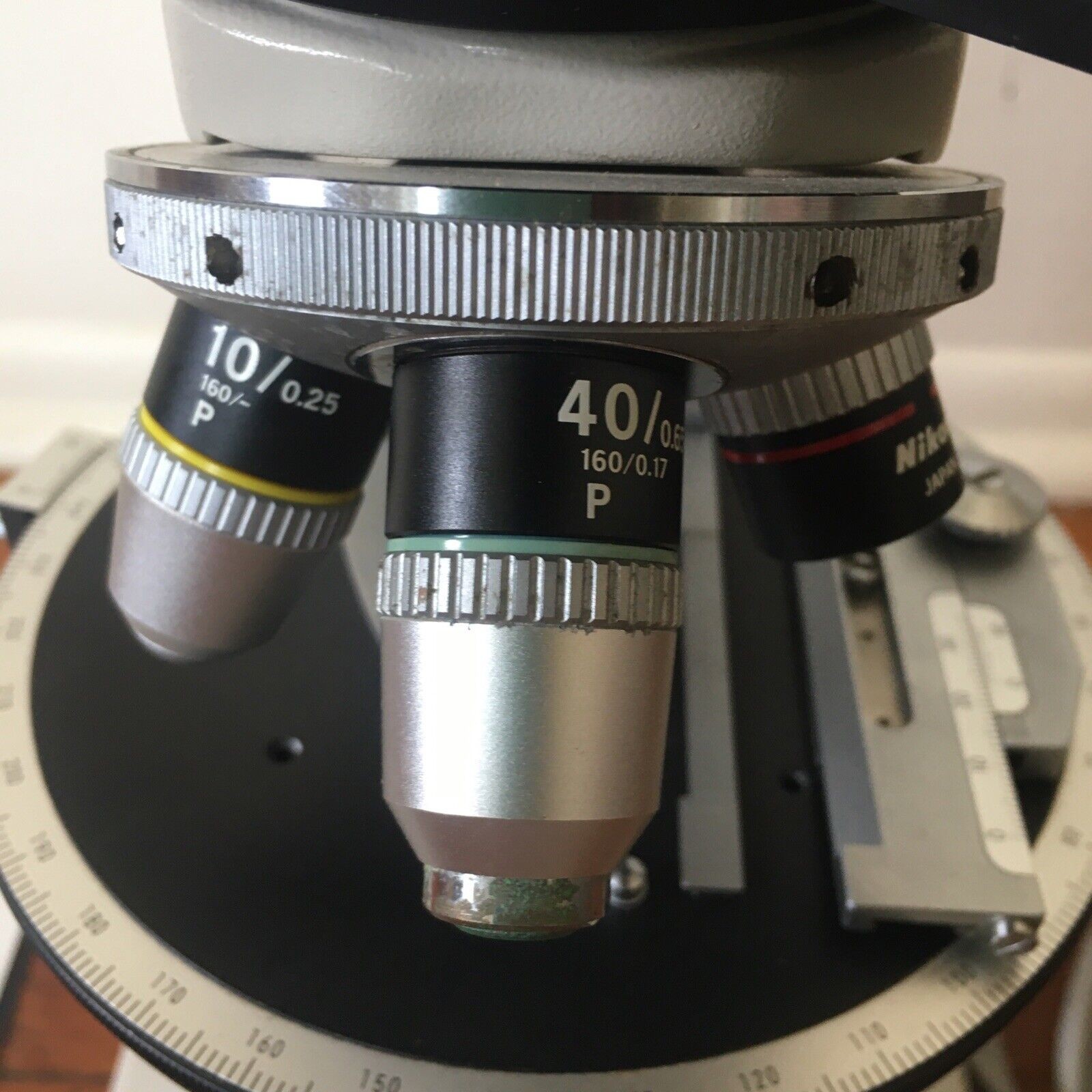 Nikon Polarizing Microscope Labophot-POL Binocular w/ Bertrand Lens - Complete