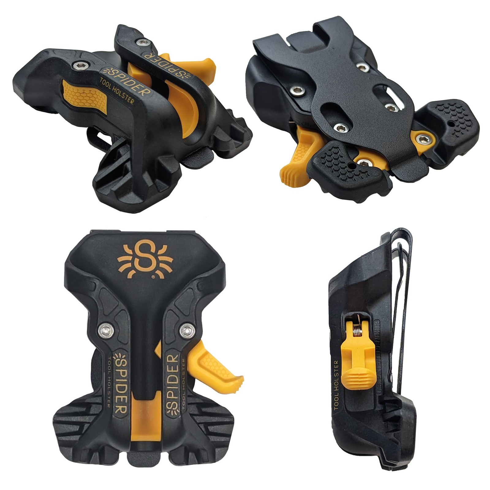 Tool Holster - Pro Tool Holster + Two Driver Pins - Upgraded, Self Locking Mu...