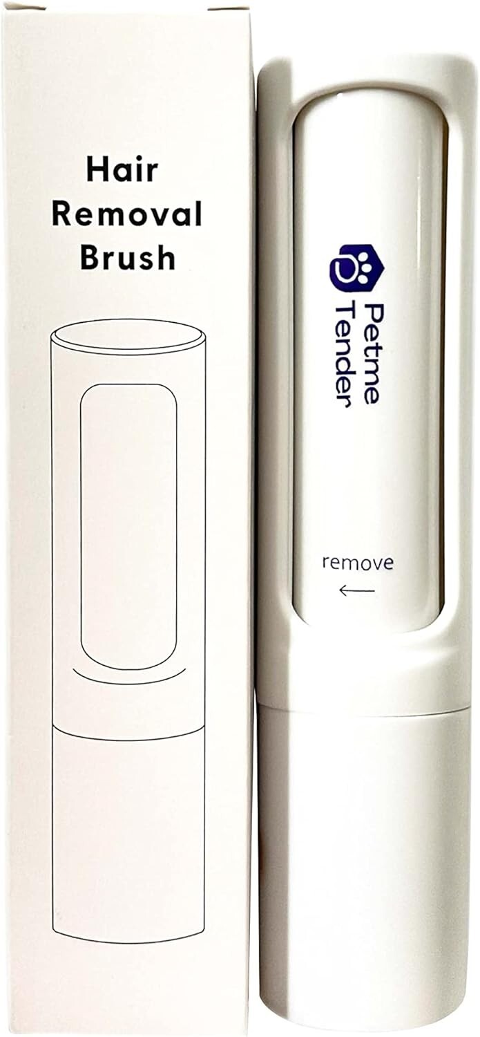 Cat and Dog  lint Remover Reusable (White)