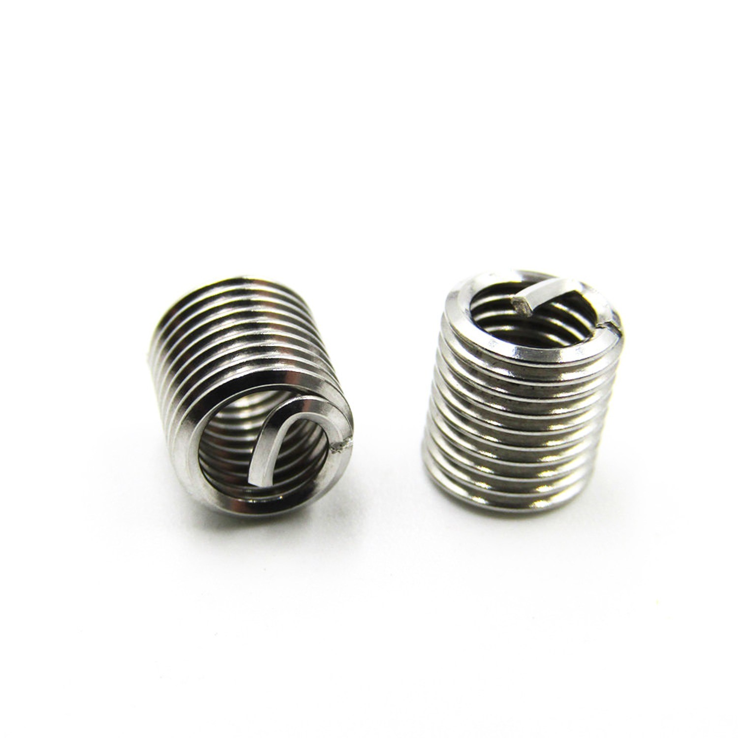 304Stainless Steel Wire Threaded Inserts Fine Thread M10 x 1.25 Helicoil Insert