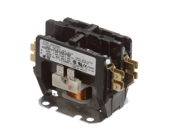W0570655 Grindmaster Cecilware Contactor,240-600V,24Vac Coil Genuine OEM