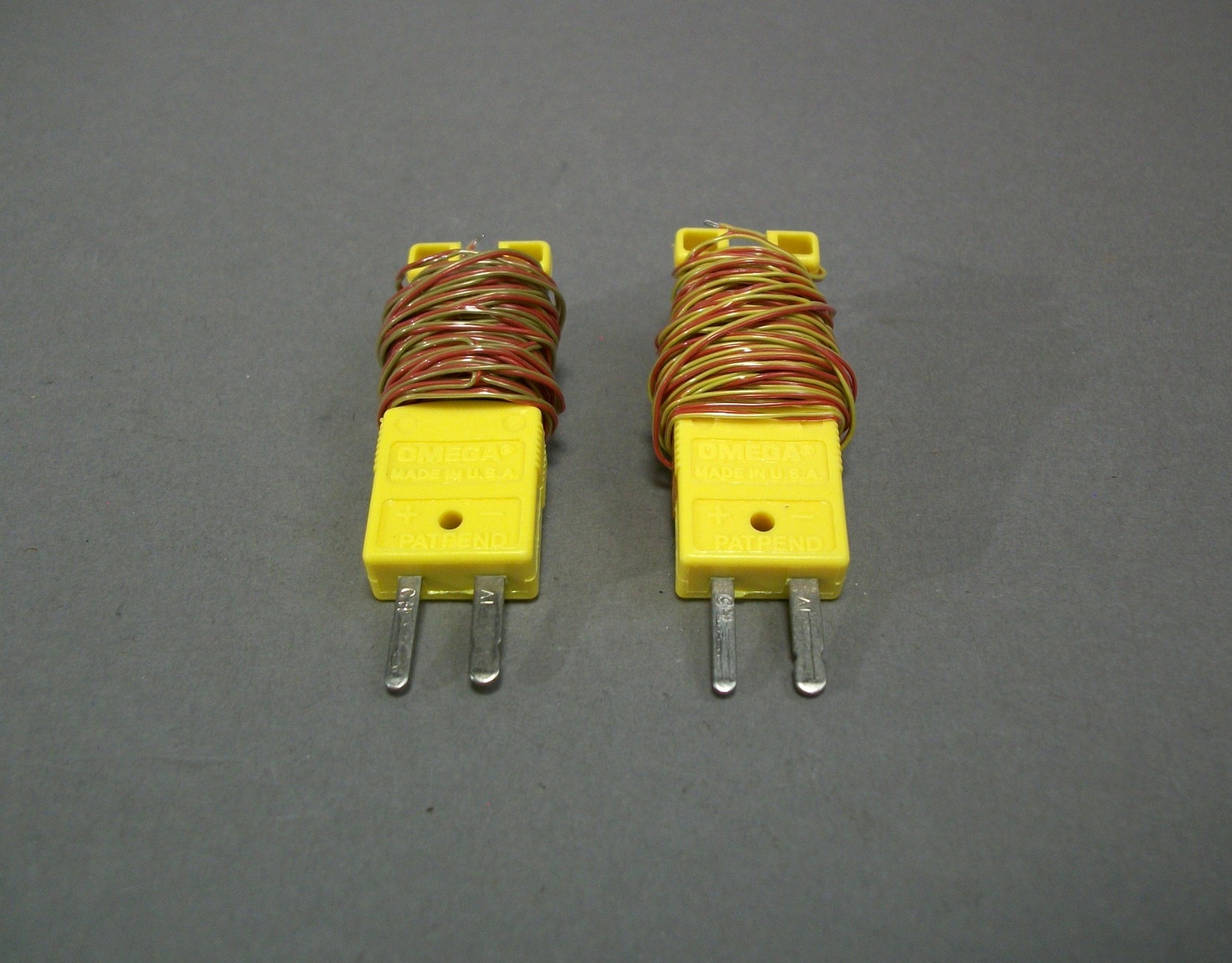 Lot of 2 Omega Thermacouple K Type CH+ AL- Free Shipping - New