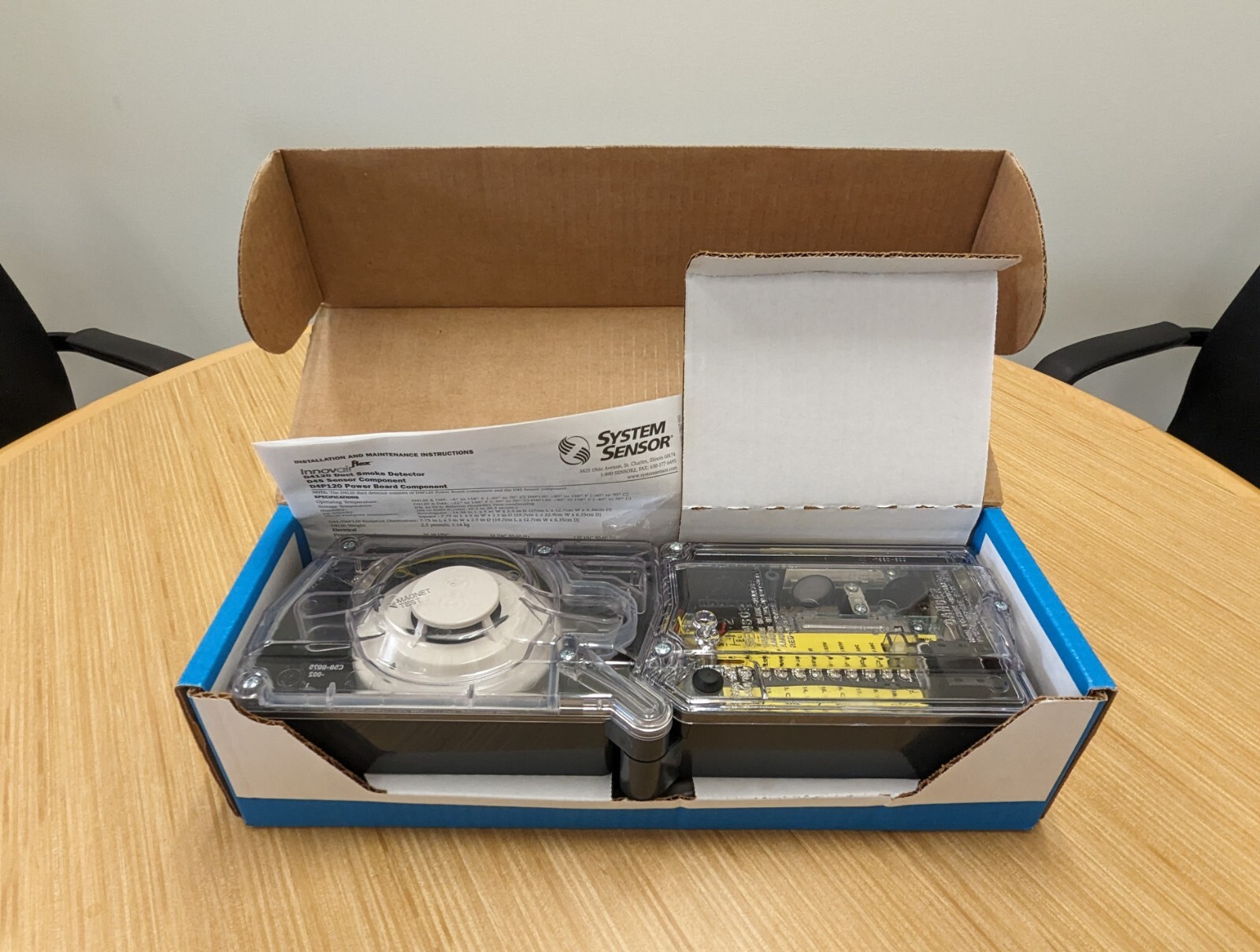 System Sensor D4120 4 Wire Photoelectric Duct Smoke Detector