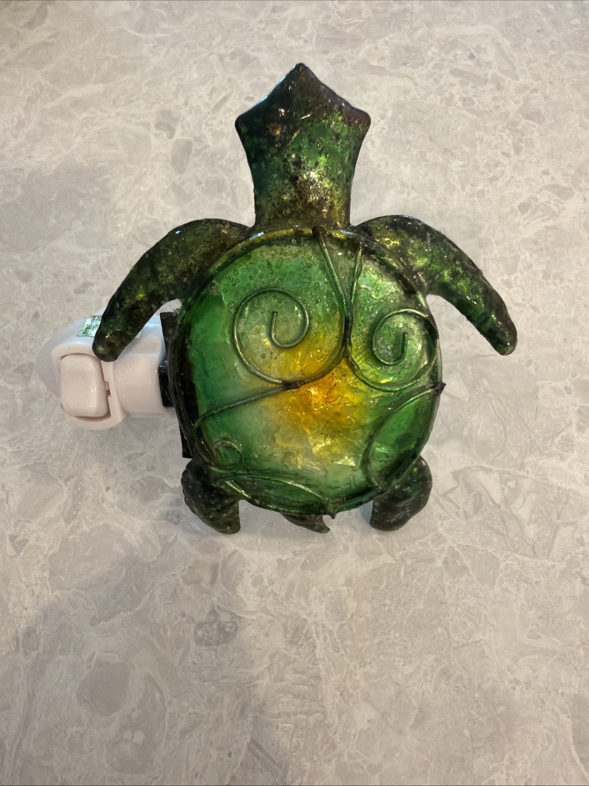 Sea Turtle Green Nightlight ￼