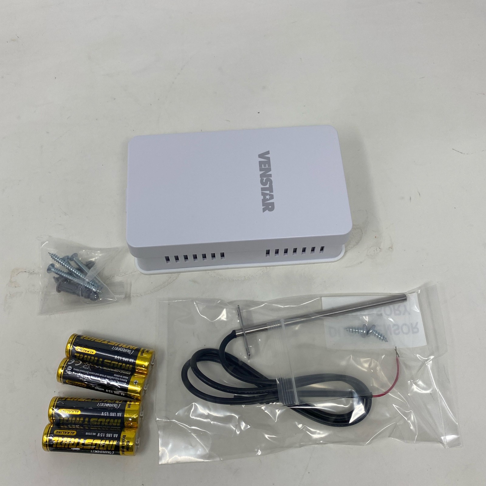 Venstar ACC-TSENWIFI Wi-Fi Temp Sensor w/ Duct Probe, White