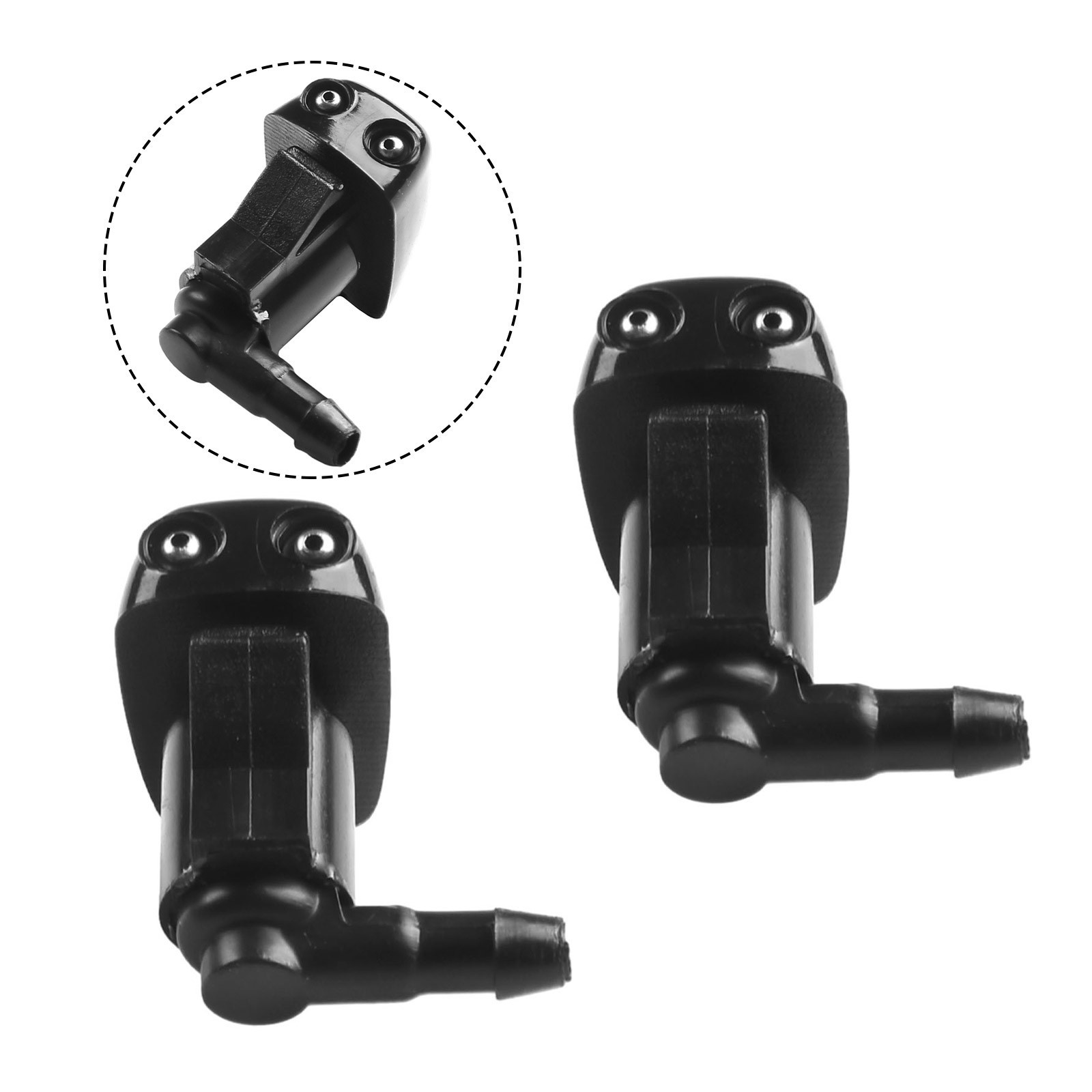 Washer Nozzle Direct Replacement Easy Installation Fit For Mazda 3 5 6