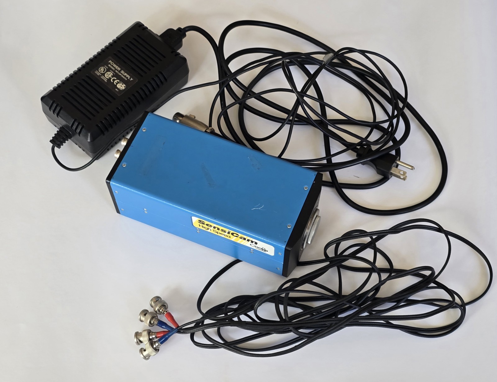 Cooke SensiCam High Speed Cooled CCD Scientific Camera Powers On w/Cords