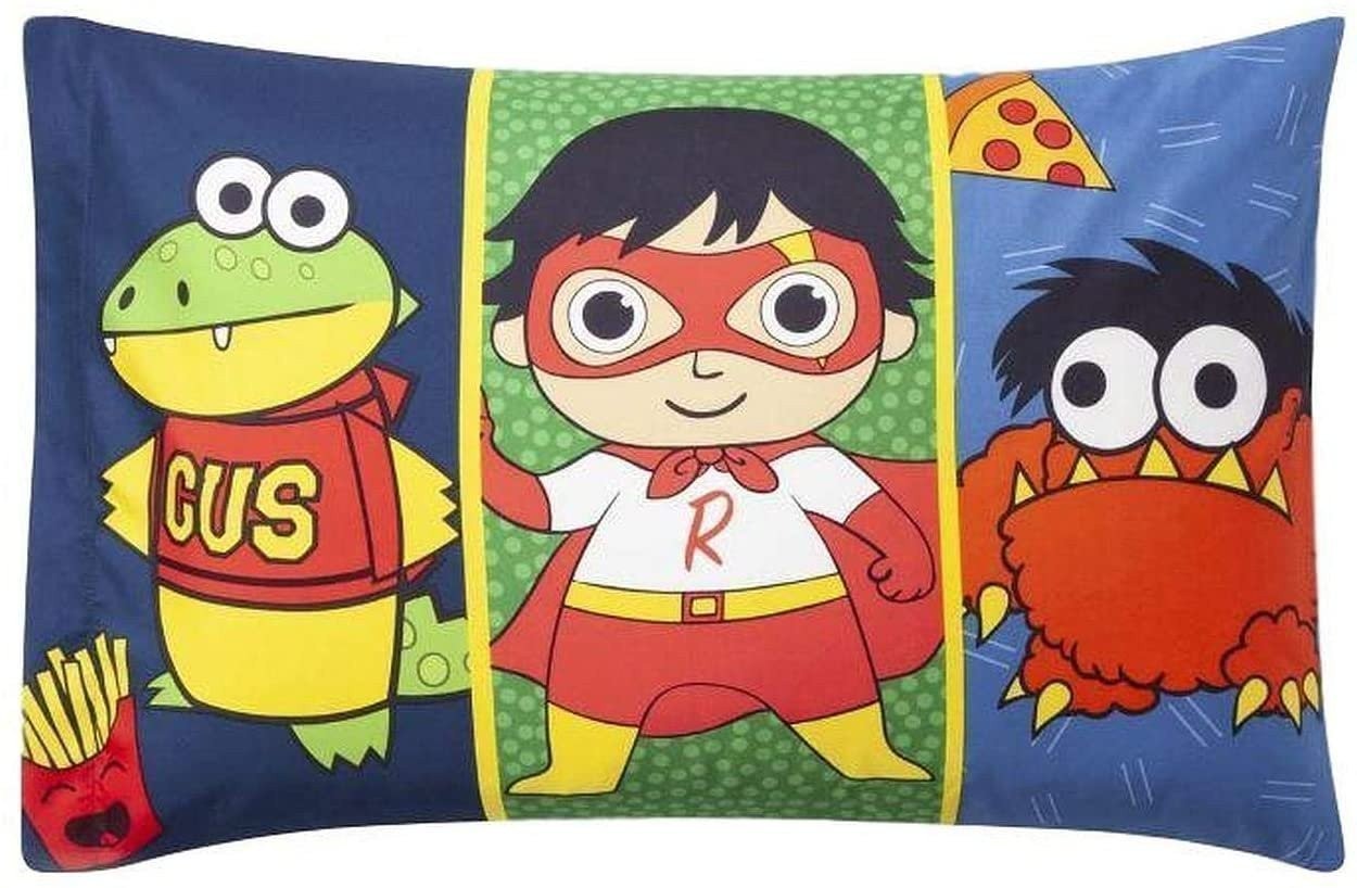 Ryans World Kids Reversible Pillowcase