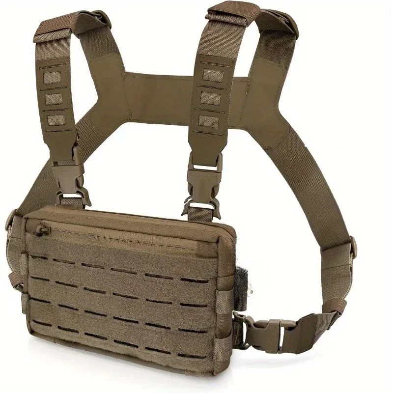 Tactical Chest Bag Molle Multi-Function Outdoor Tool Bag for Hiking Cycling