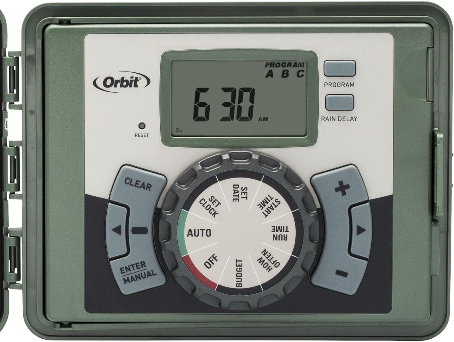57900 12-Station Outdoor Swing Panel Sprinkler System Timer