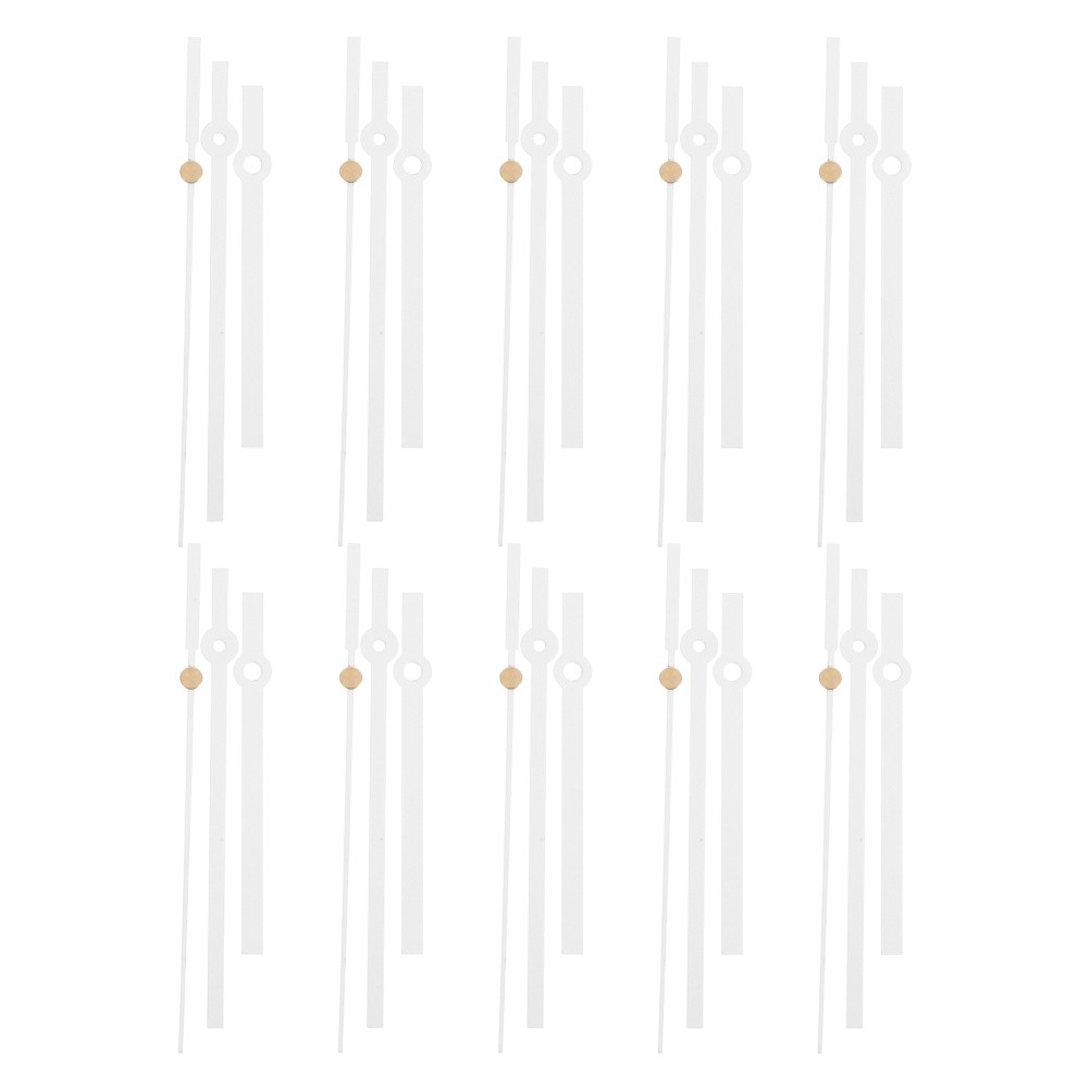 10 Sets Metal Clock Hands Replacement Kit Metal Clock Hands