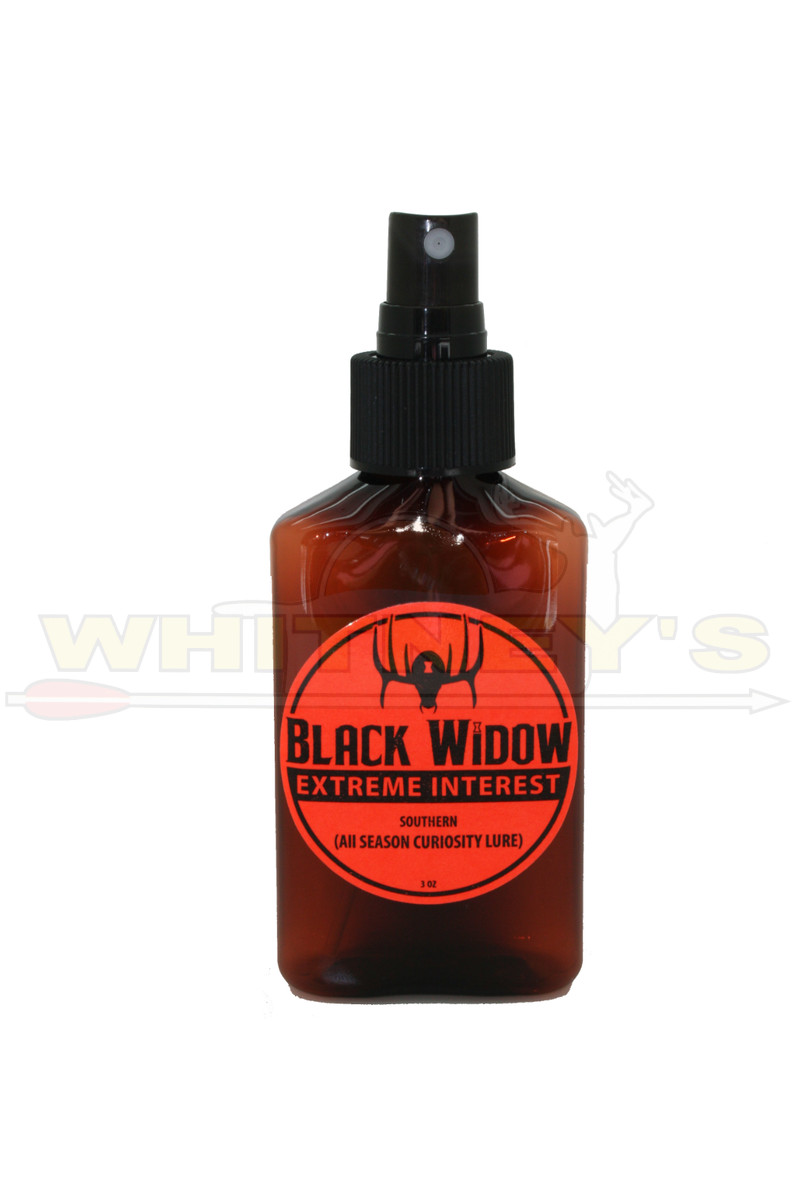 Black Widow Deer Lures Southern (Red) - Extreme Interest - 3oz. - R0113