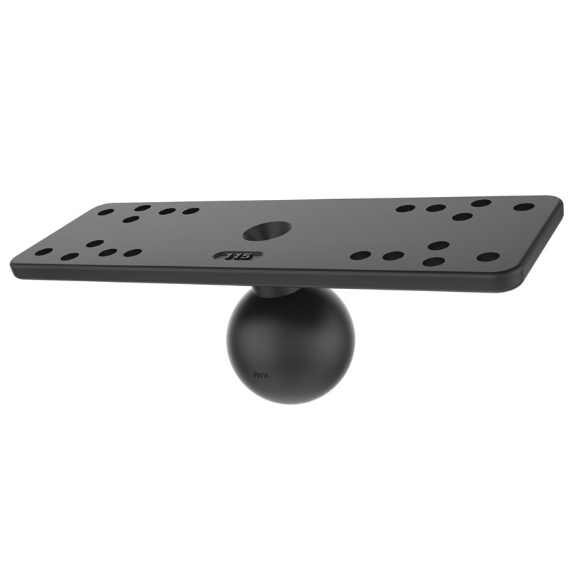 RAM Marine Drill-Down Mount for Marine Electronics, Fishfinders, Chartplotters