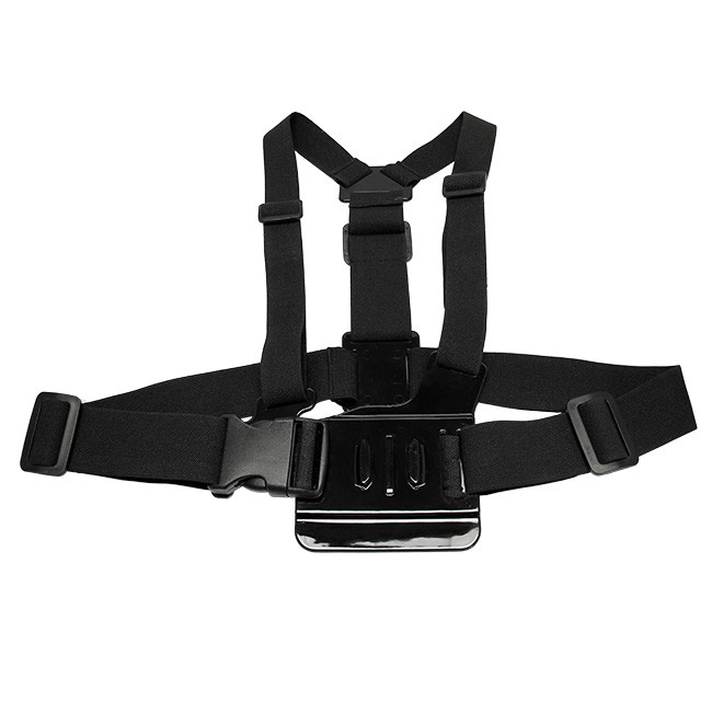 3Way Arm Elastic Chest Strap with 3-Way Adjustment Base for GoPro