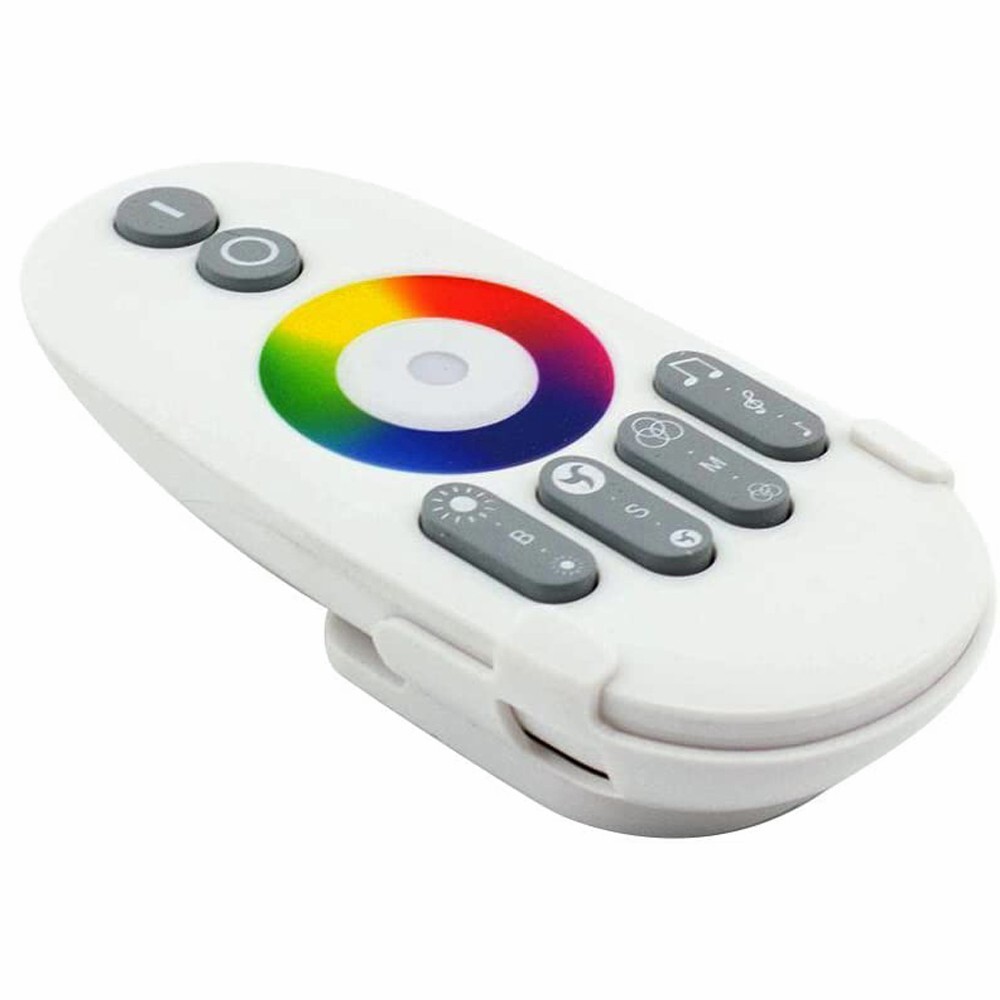 LED RGB Music Touch Controller RF Remote Touching Color 3.5MM Audio 15 Modes