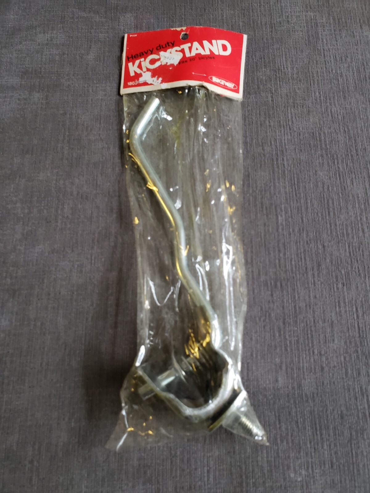Vintage 20” Kickstand Bicycle Bike Kick Stand Curved - Bikeway New Old Stock