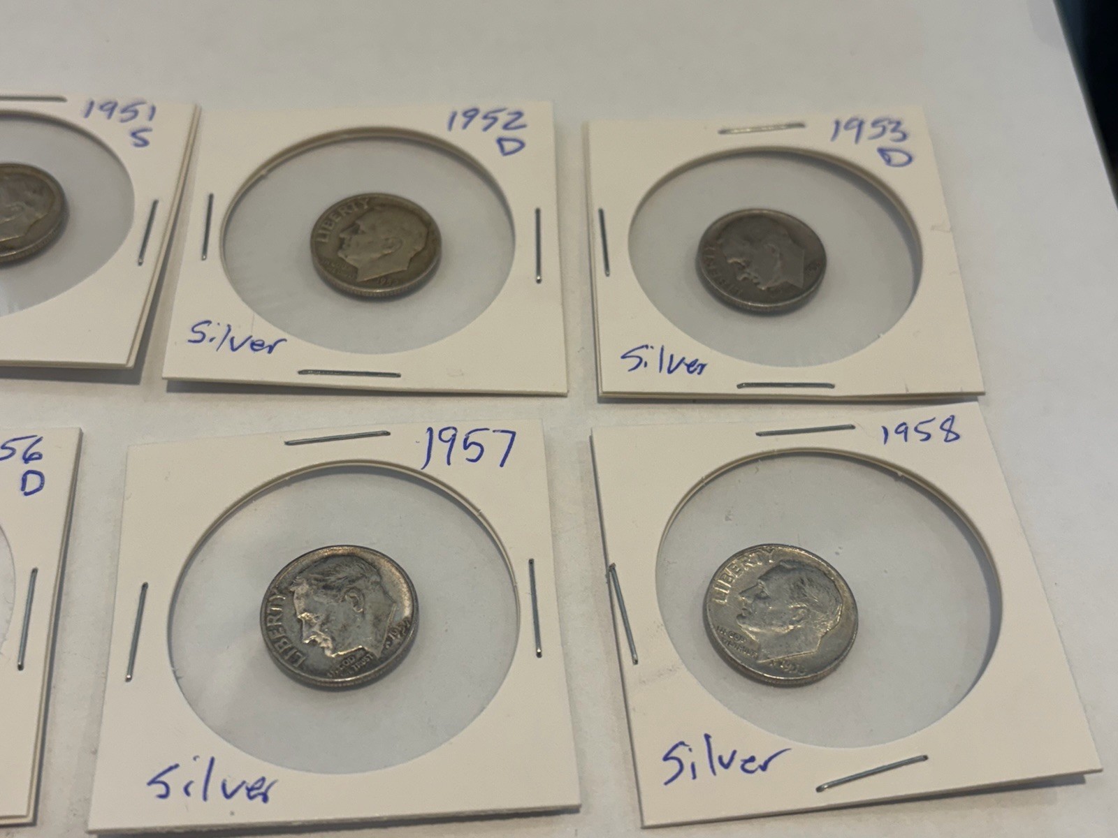 SILVER ROOSEVELT DIME LOT 280