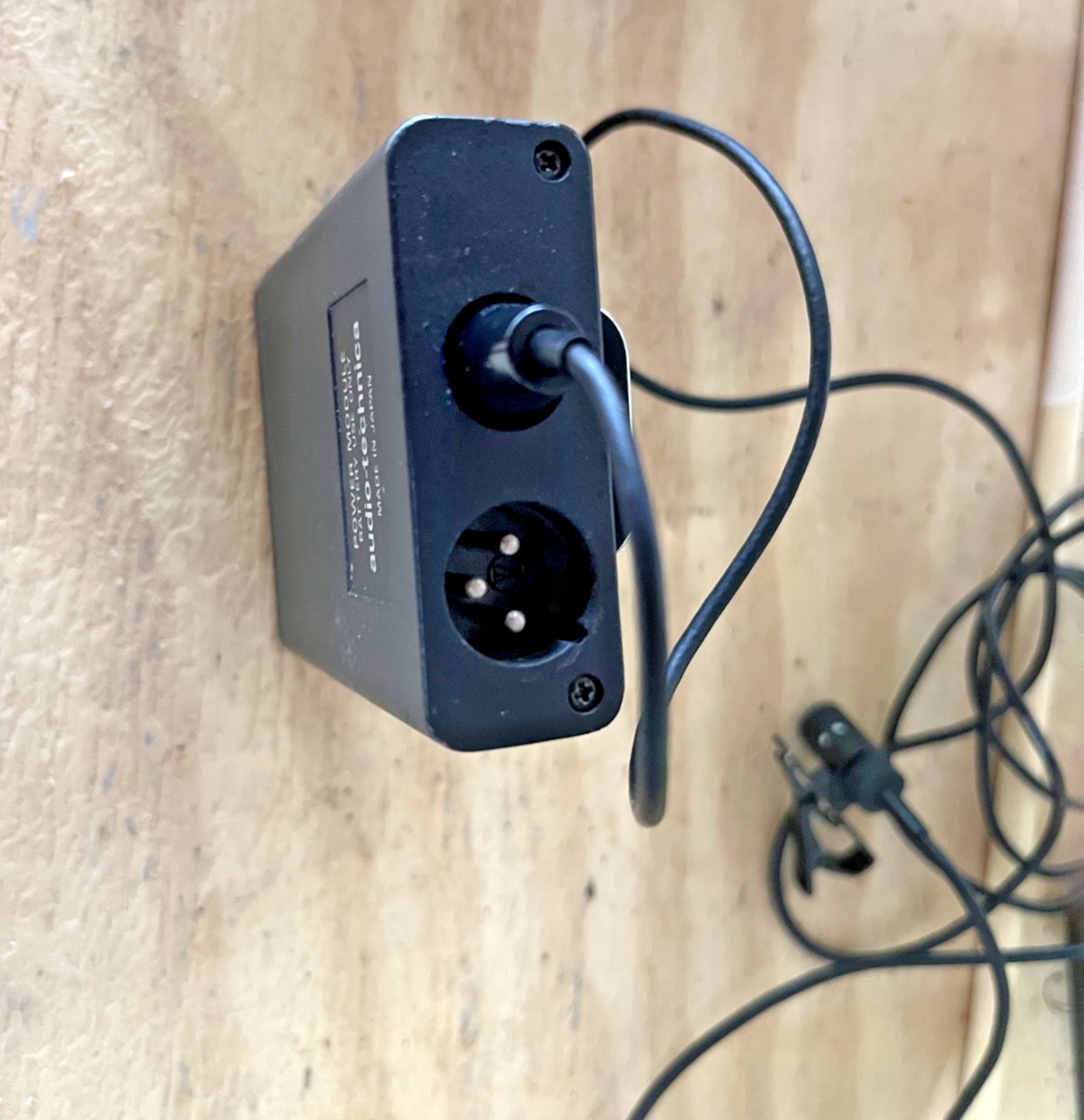 Audio-Technica Lavalier Mics, XLR mixer & XLR Cords