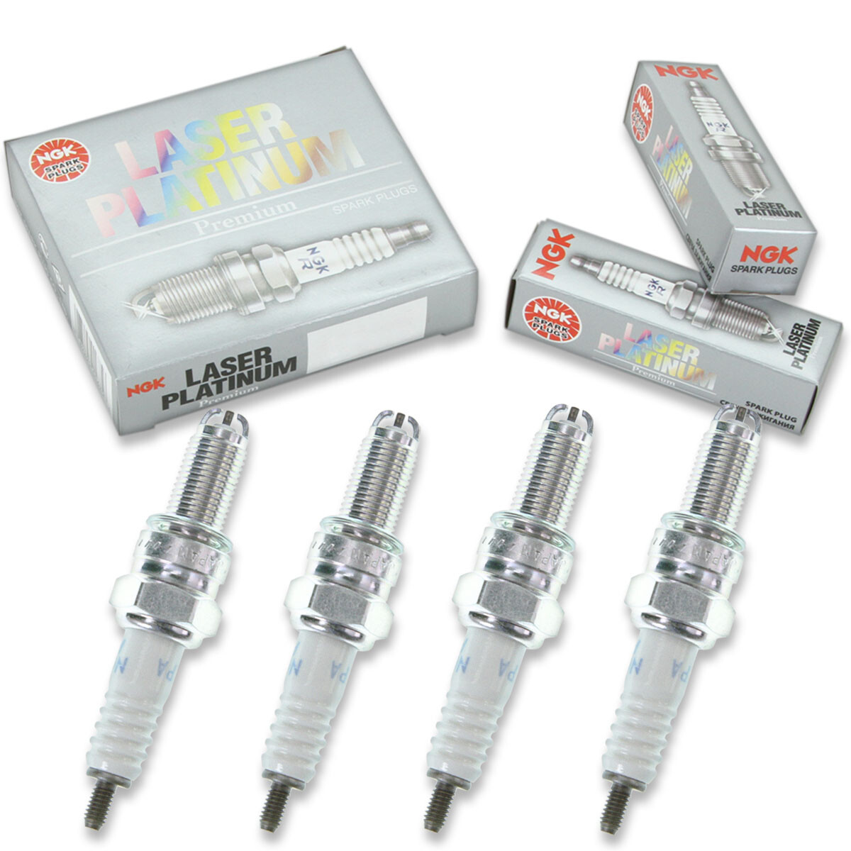 4 pc NGK 7785 CR9EKPA Laser Platinum Spark Plugs for 92070-1254 Ignition wb