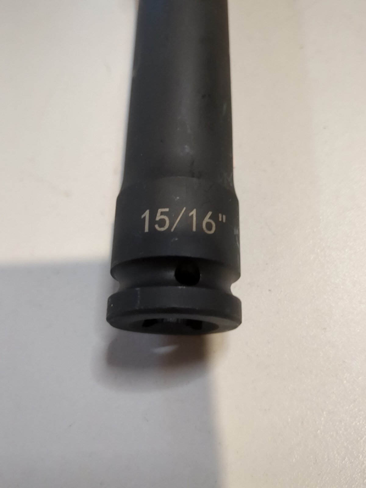 Nut Buster 1/2" Drive x 15/16" Nut, Extra Deep Impact Socket. 8'' long