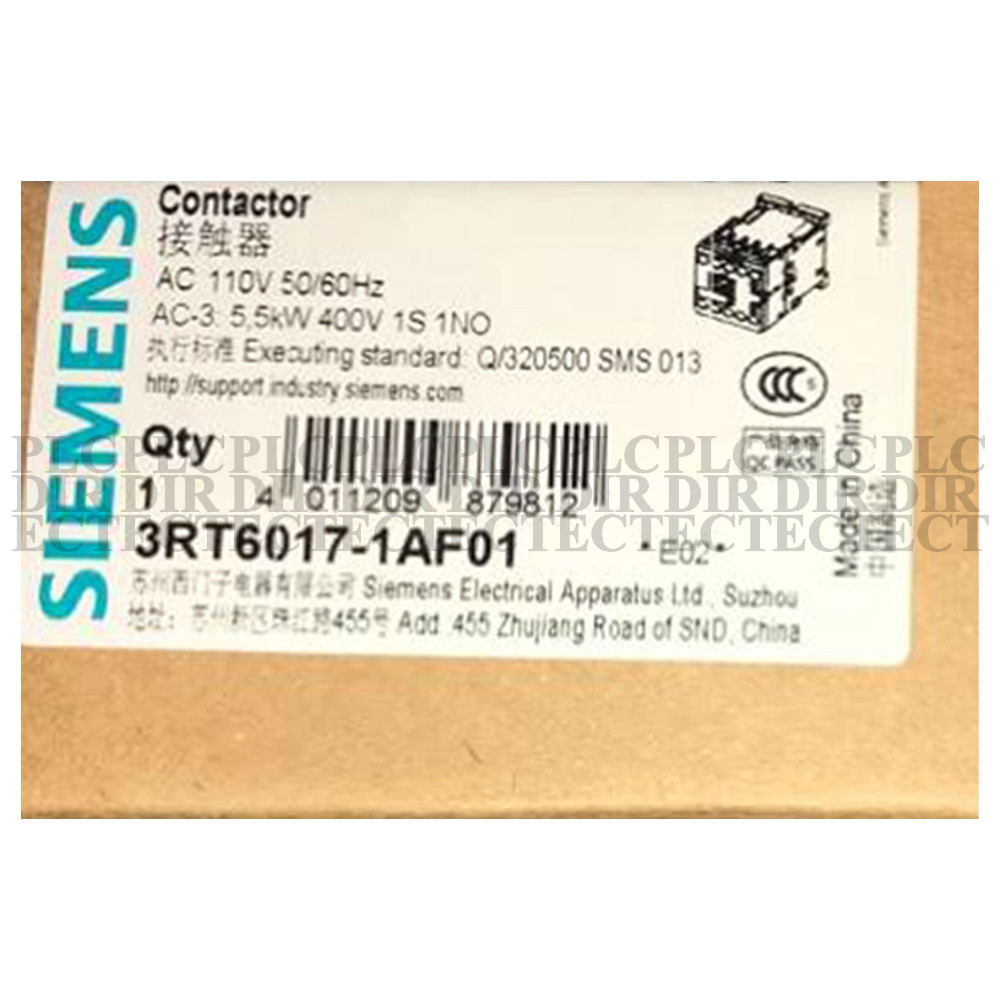 NEW Siemens 3RT6017-1AF01 Contactor AC 110V