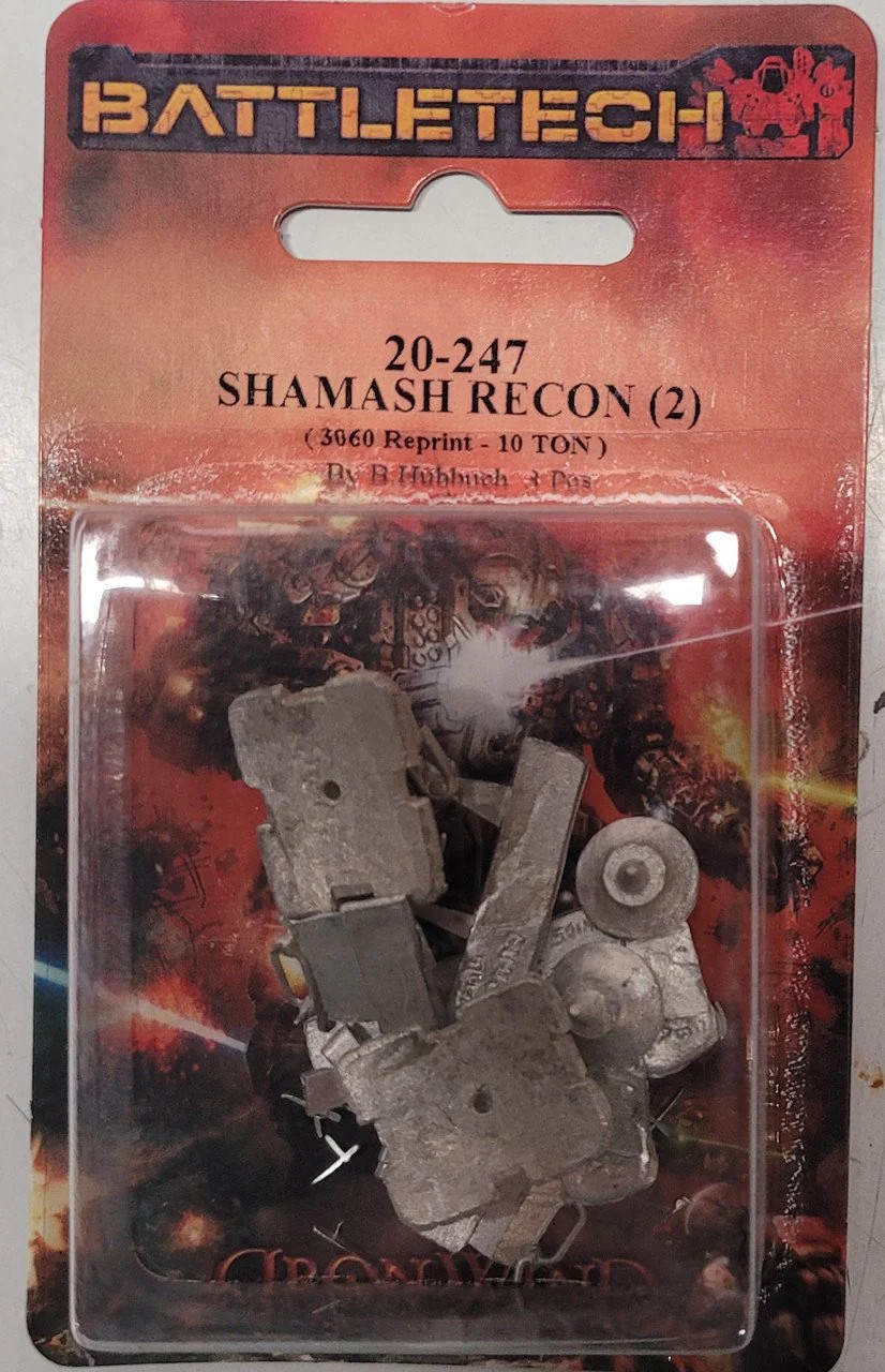 BattleTech 20-247 Shamash Recon (Standard) (2) (*See per Order Flat Rate Shippin