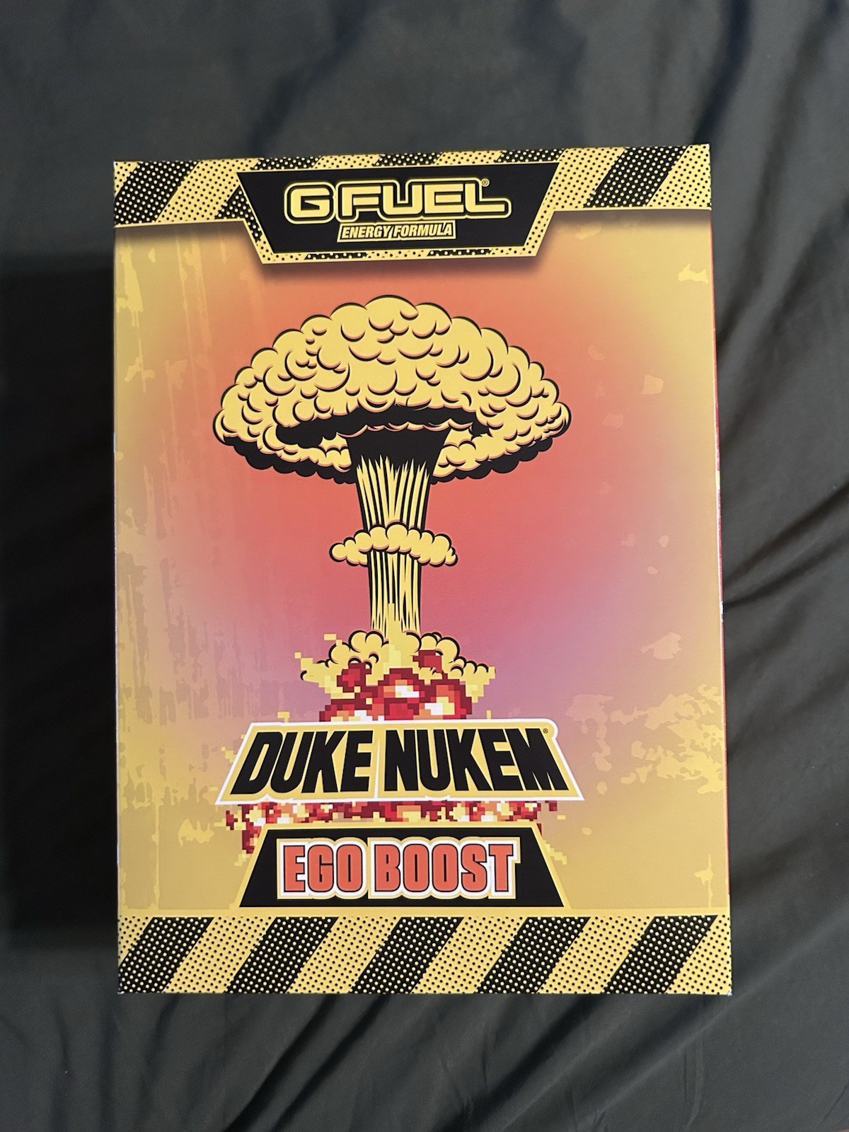 Gfuel Duke Nukem Collector's Box Shaker + Tub G FUEL
