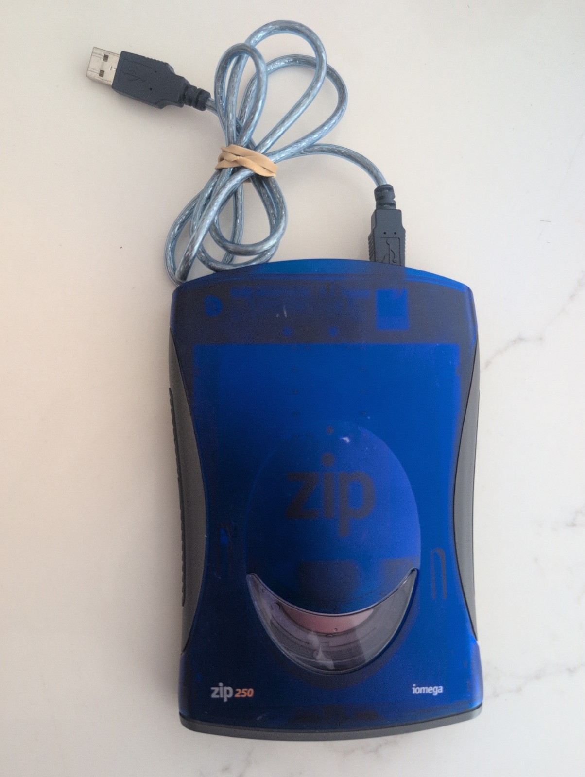 IOMEGA Zip 250 External USB Drive – Model Z250USBPCM | Tested | No Adapter