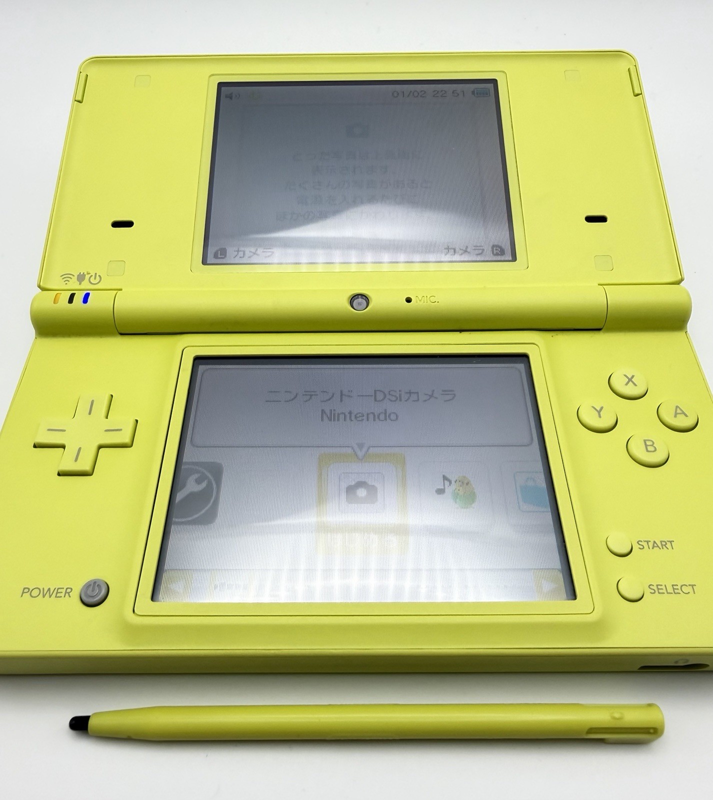 Nintendo DSi Lime Green Console Tested Working Excellent Condition Japan