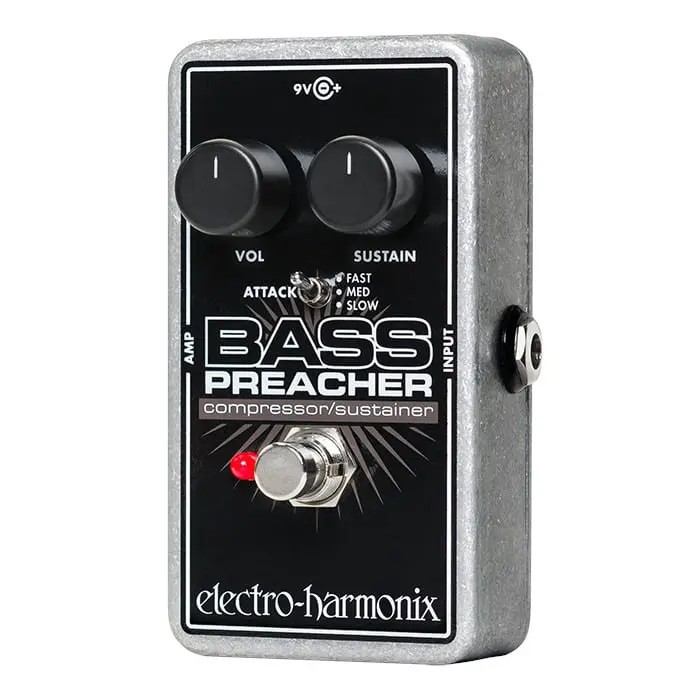 Electro-Harmonix Bass Preacher Compressor Bass Effects Pedal