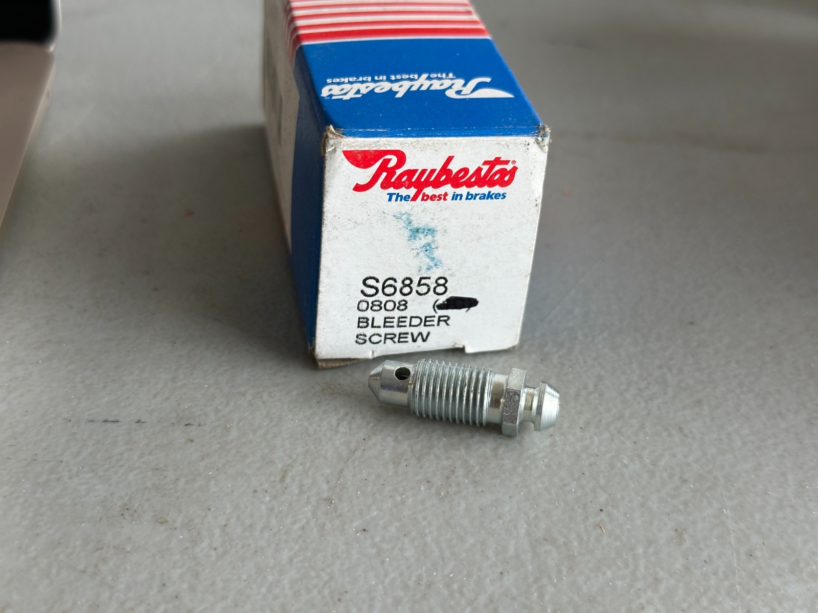 Raybestos S6858 Bleeder Screw NOS