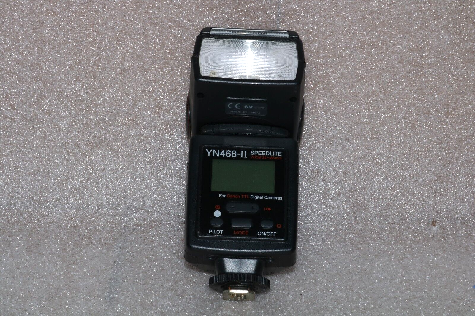 YN468-II Digital Flash for Canon TTL Digital Camera, Pre-Owned .