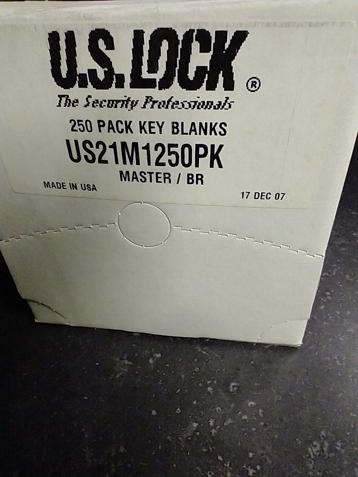 Master lock M1 key blank your buying 1 key by U.S.Lock (in eBay room 2)