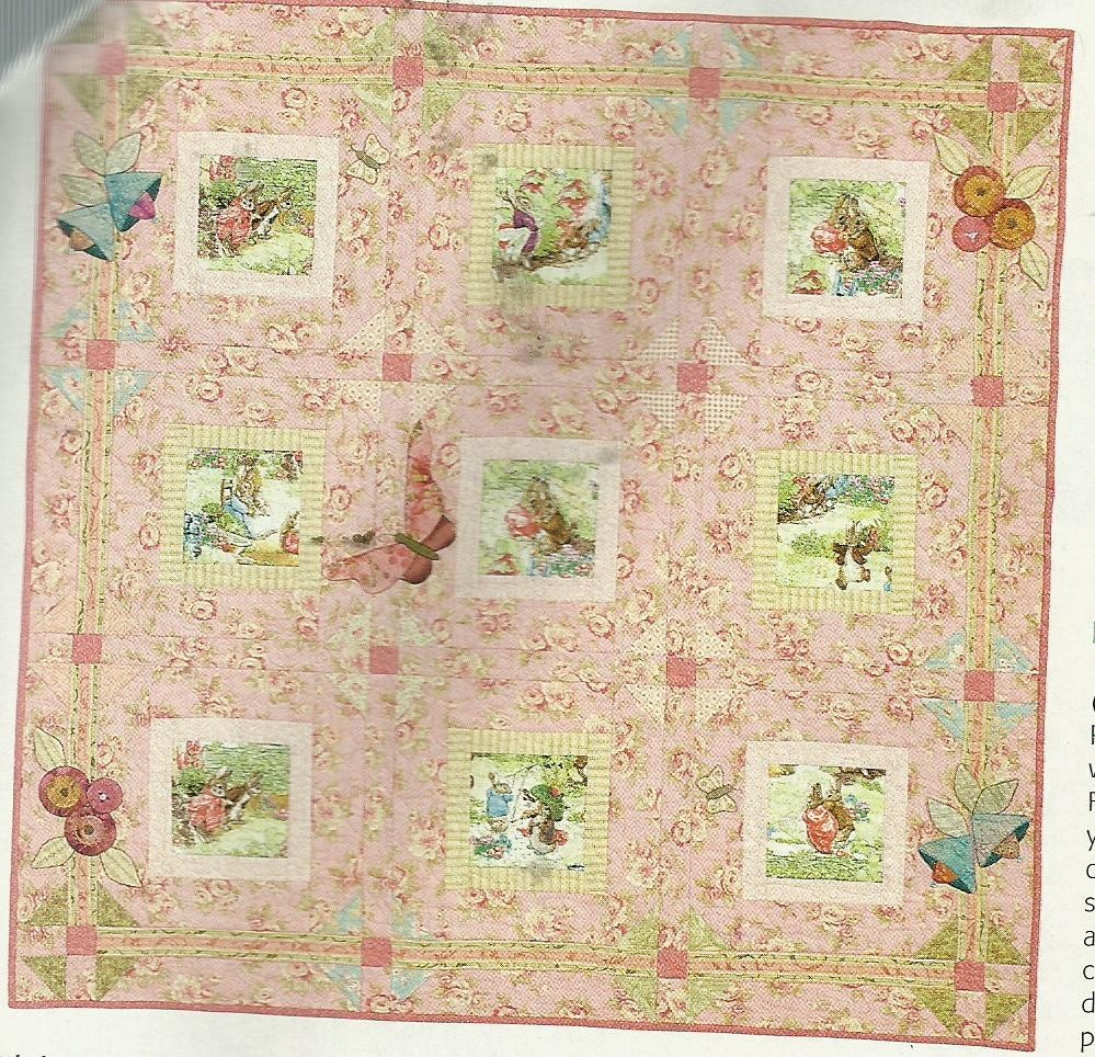 E0042 MIA'S SECRET GARDEN QUILT PATTERN/INSTRUCTIONS