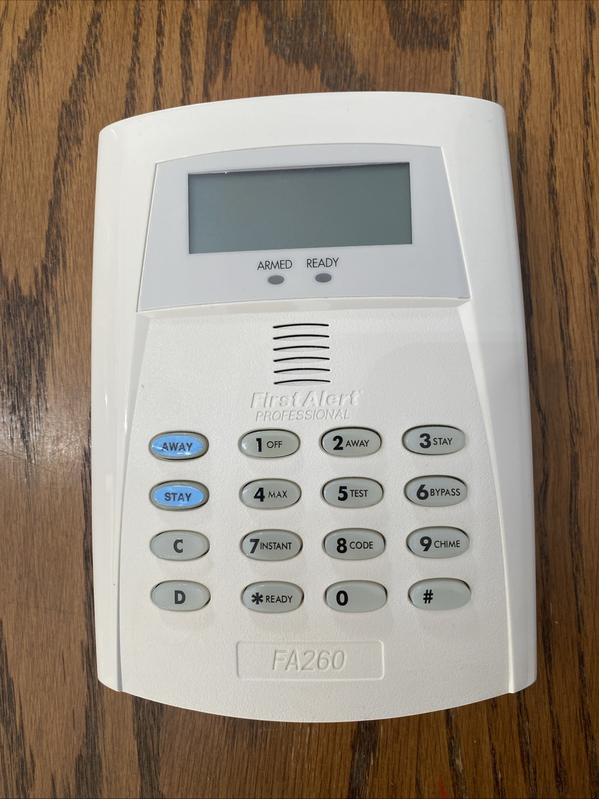 First Alert FA260KP Security System Keypad Console