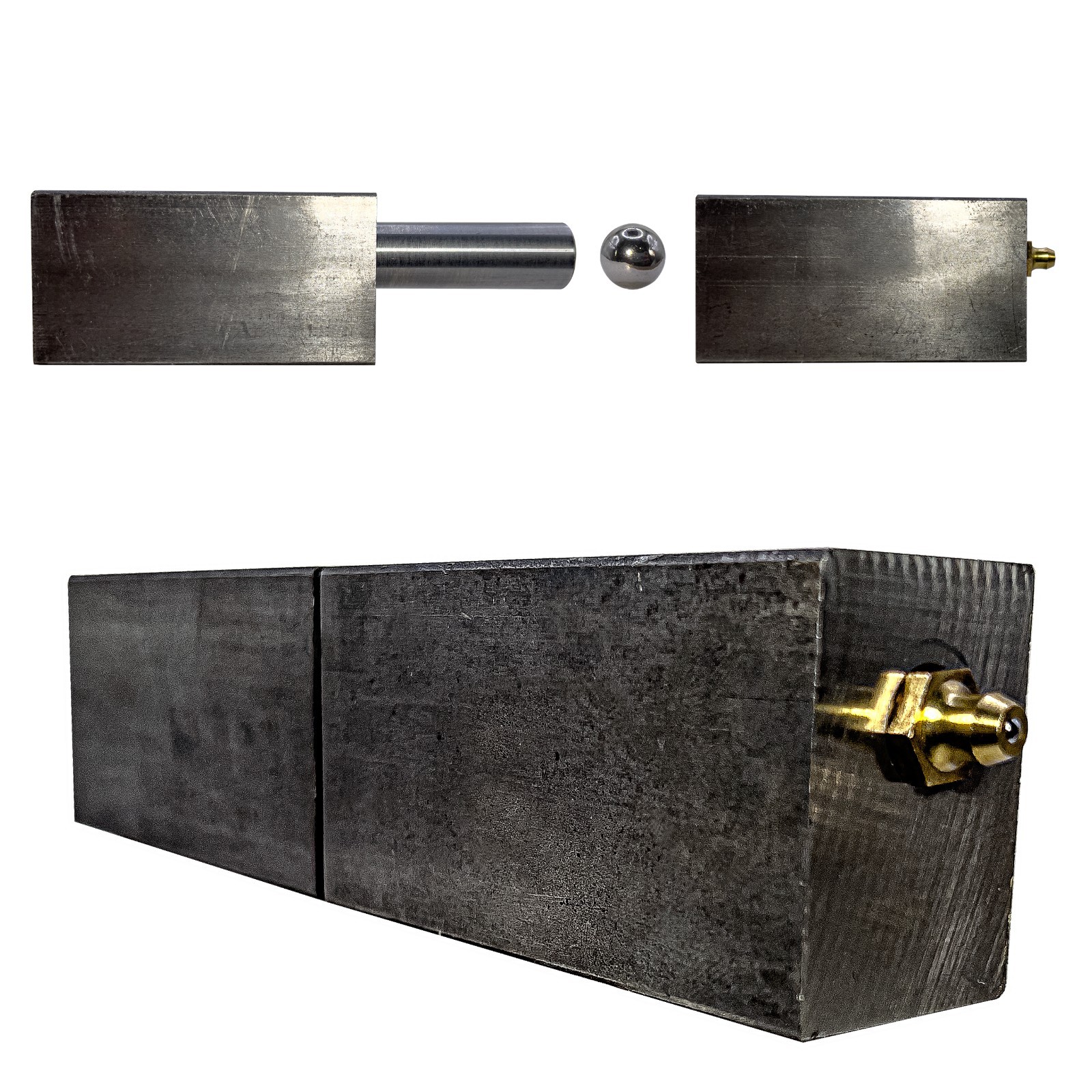 7” Inch  Weldable Rectangle Hinges – Heavy Duty Gate Hinges – Weld On Hinges