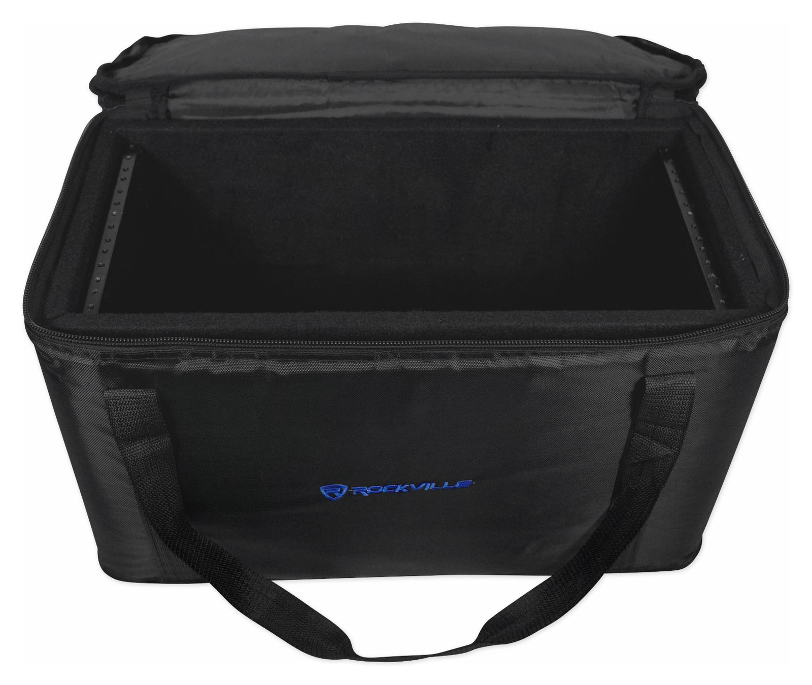 Rockville RRB50 5U Rack Bag Double-Sided Case with 12" Depth + Shoulder Strap