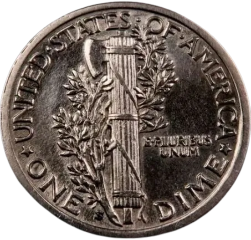1935-S Mercury Dime ~ Gem BU ~ 90% Silver