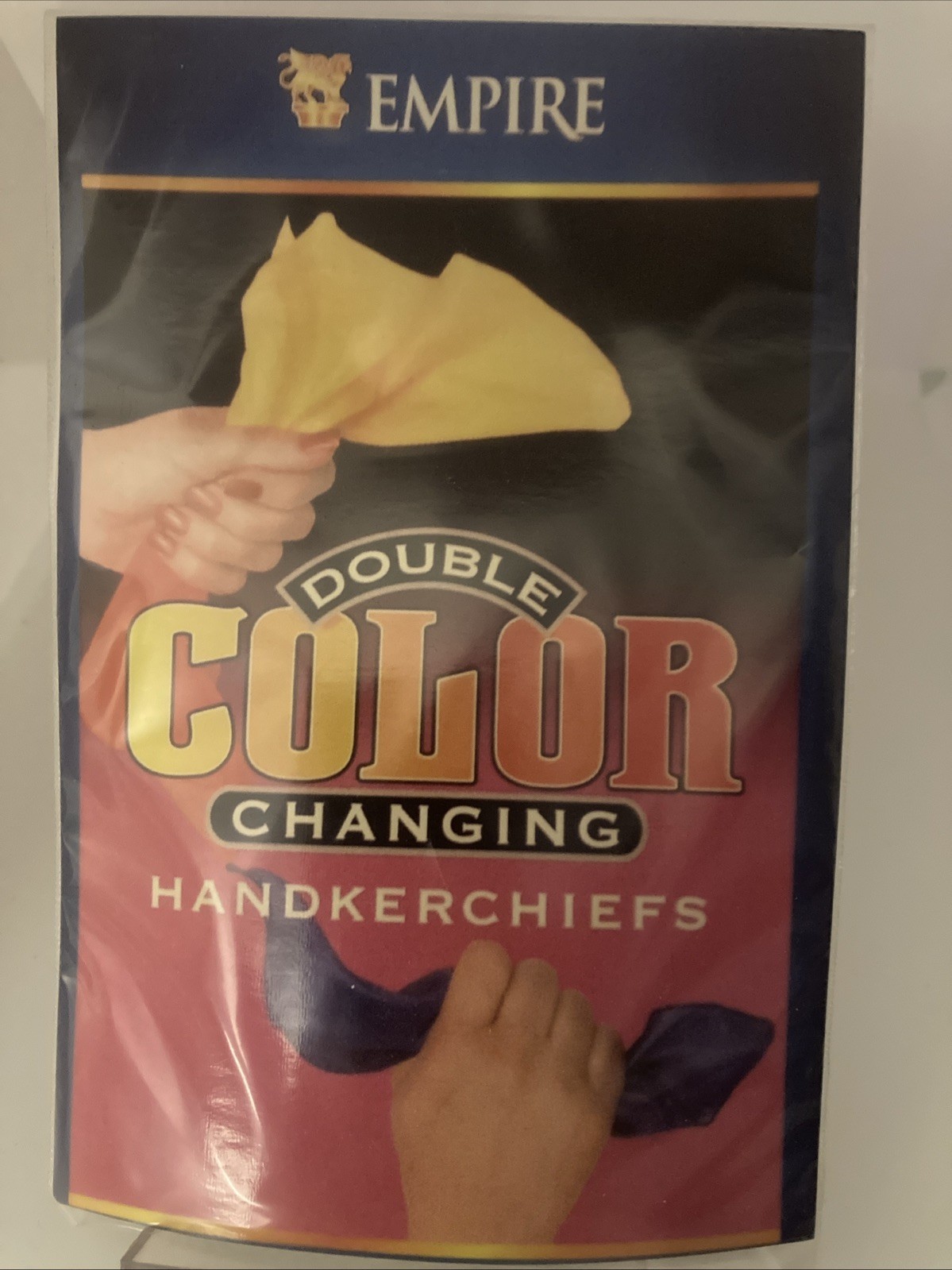 Double Color Changing Handkerchiefs Magician Kids Magic Themed