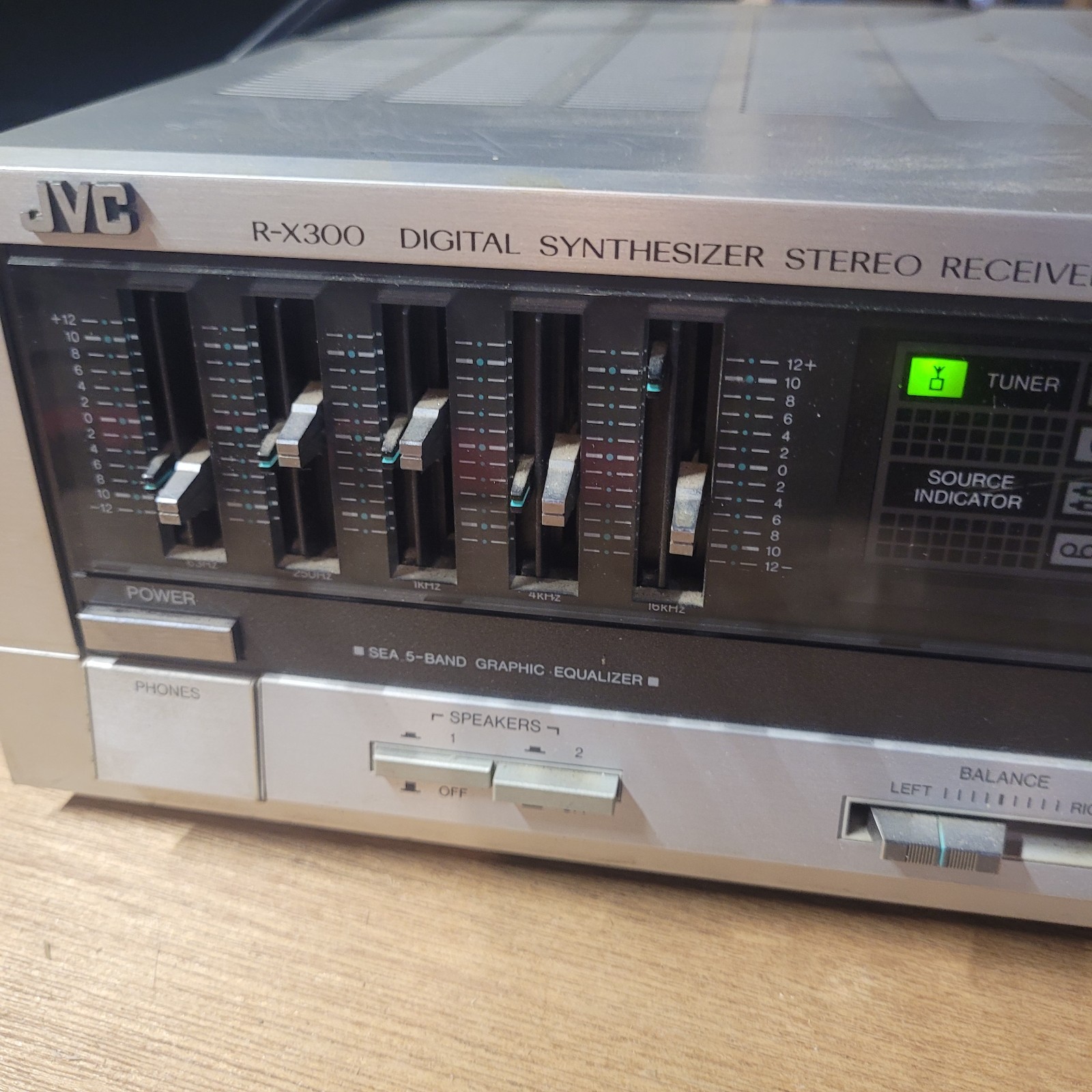JVC R-X300 Digital Synthesizer Stereo Receiver Working Tested