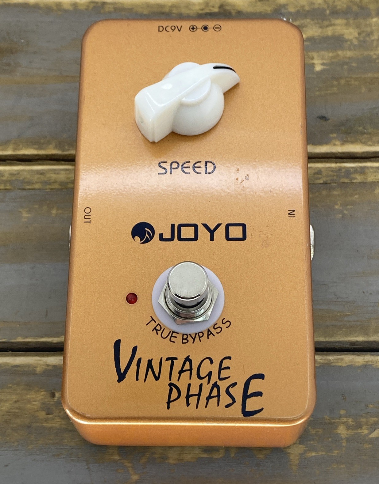 JOYO Vintage Phase Effect Pedal Re-Creates the Classic Phaser Sounds