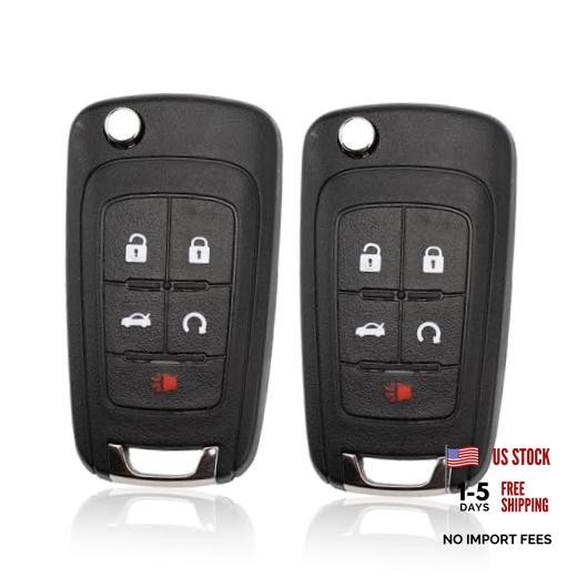 Key Fob Keyless Entry Remote Compatible with 2010-2019 Chevy Camaro 2011-2016
