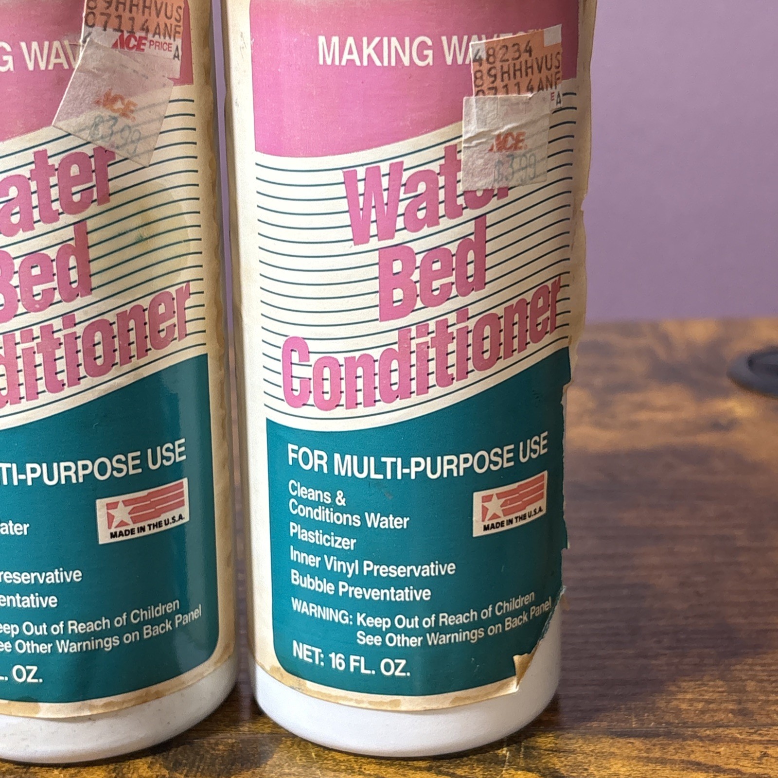 2PK Making Waves 16 oz. Water Bed Conditioner Multi Purpose Prevents Bubbles