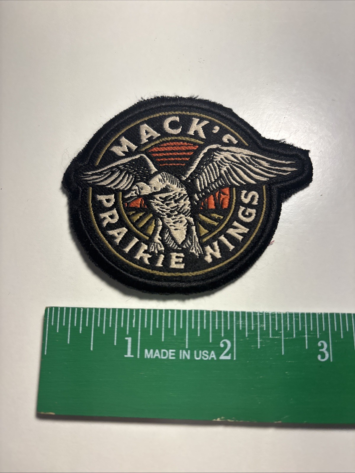Vintage Mack’s Prairie Wings Patch
