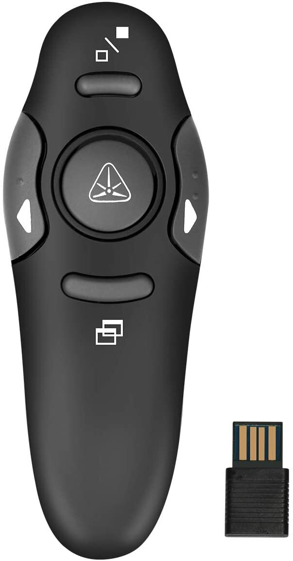 LNK00 2.4 GHz USB Wireless Powerpoint Presenter Remote Control Laser Pointer