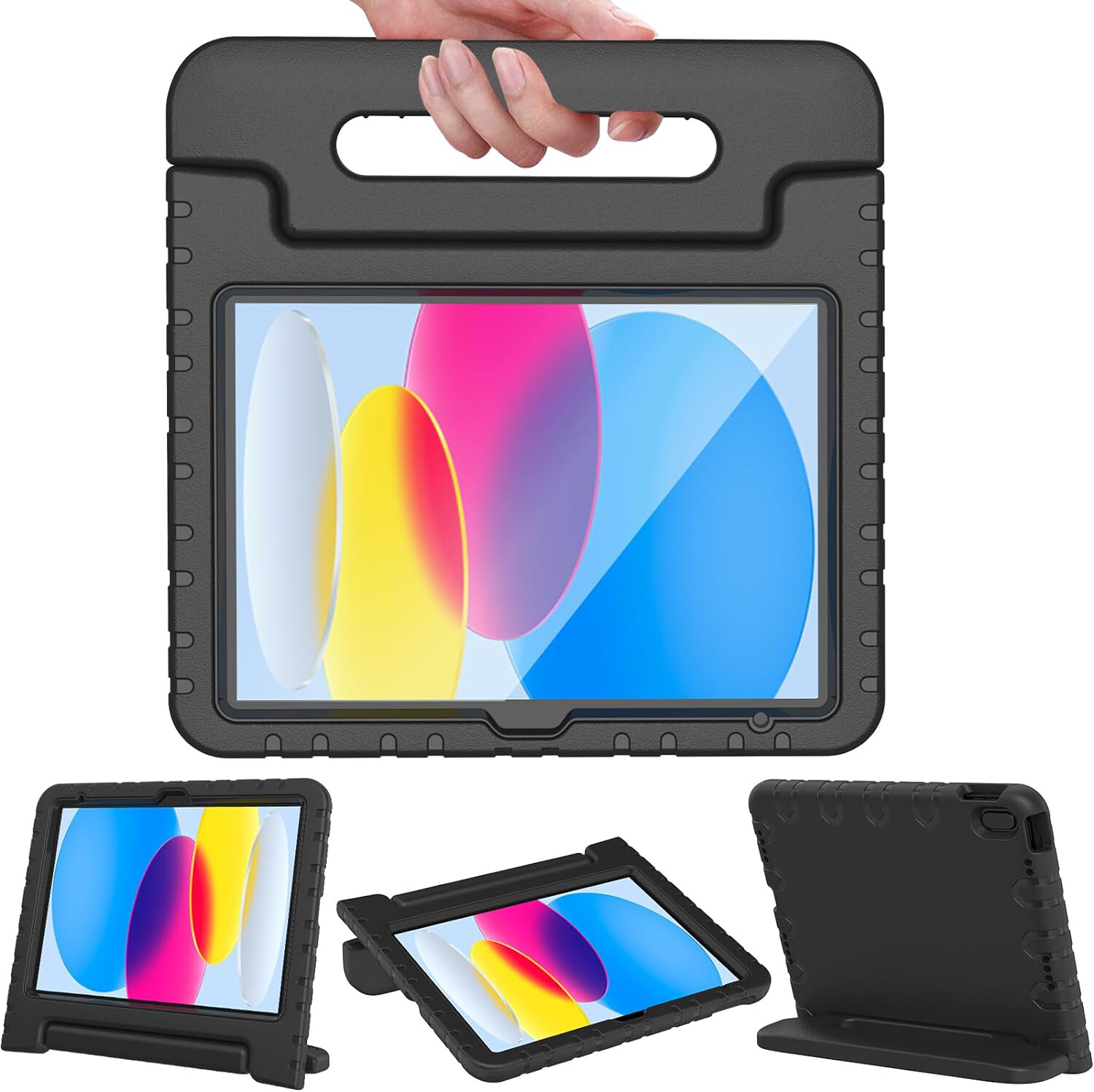 Case for iPad 10th Generation 10.9 inch Kids Shockproof Handle Stand EVA Cover