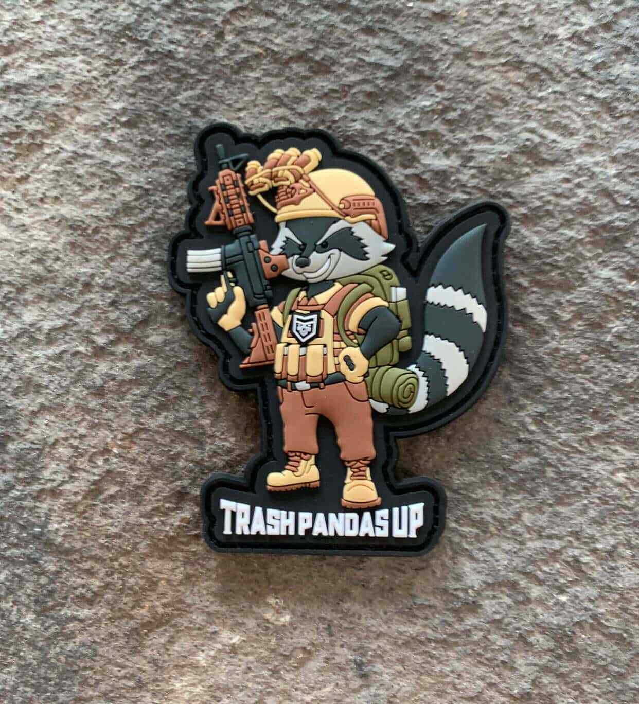 Tactical Trash Pandas Up PVC Morale Patch