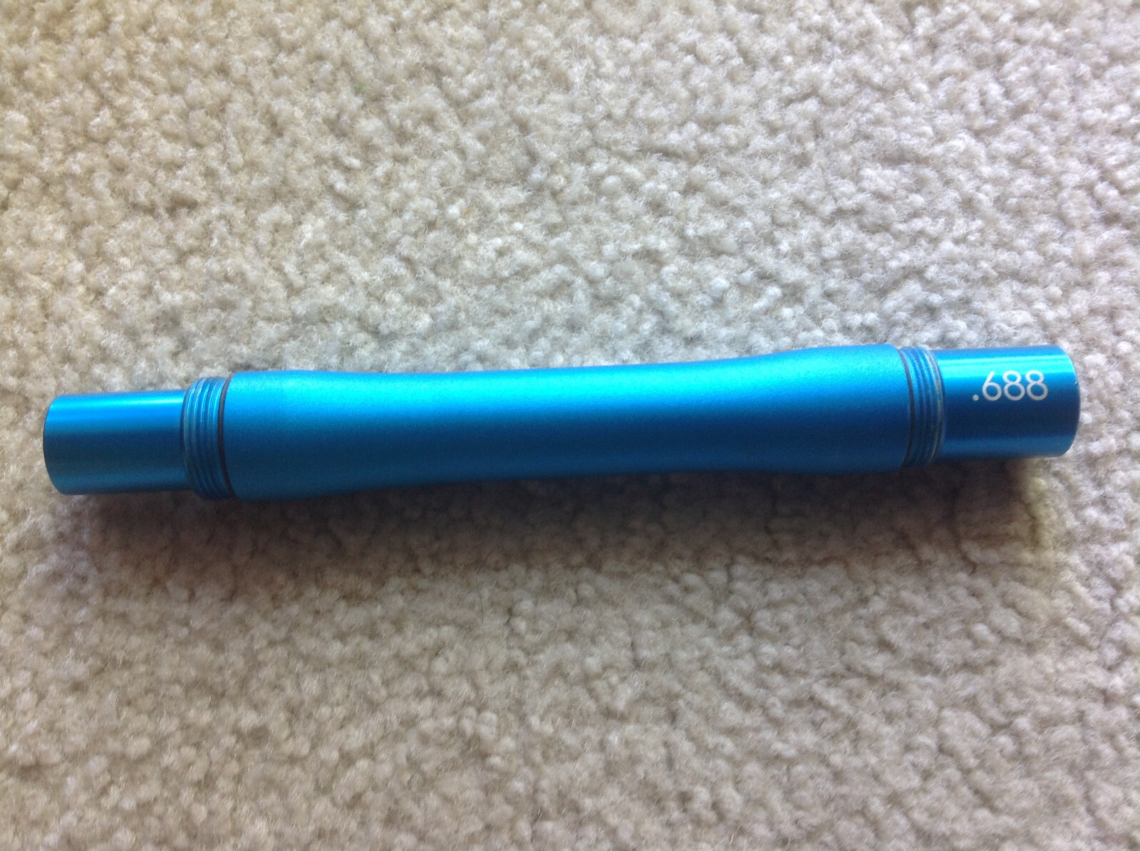 Paintball Empire Dust Teal Autococker Threaded Axe Pro .688 Bore Barrel Back