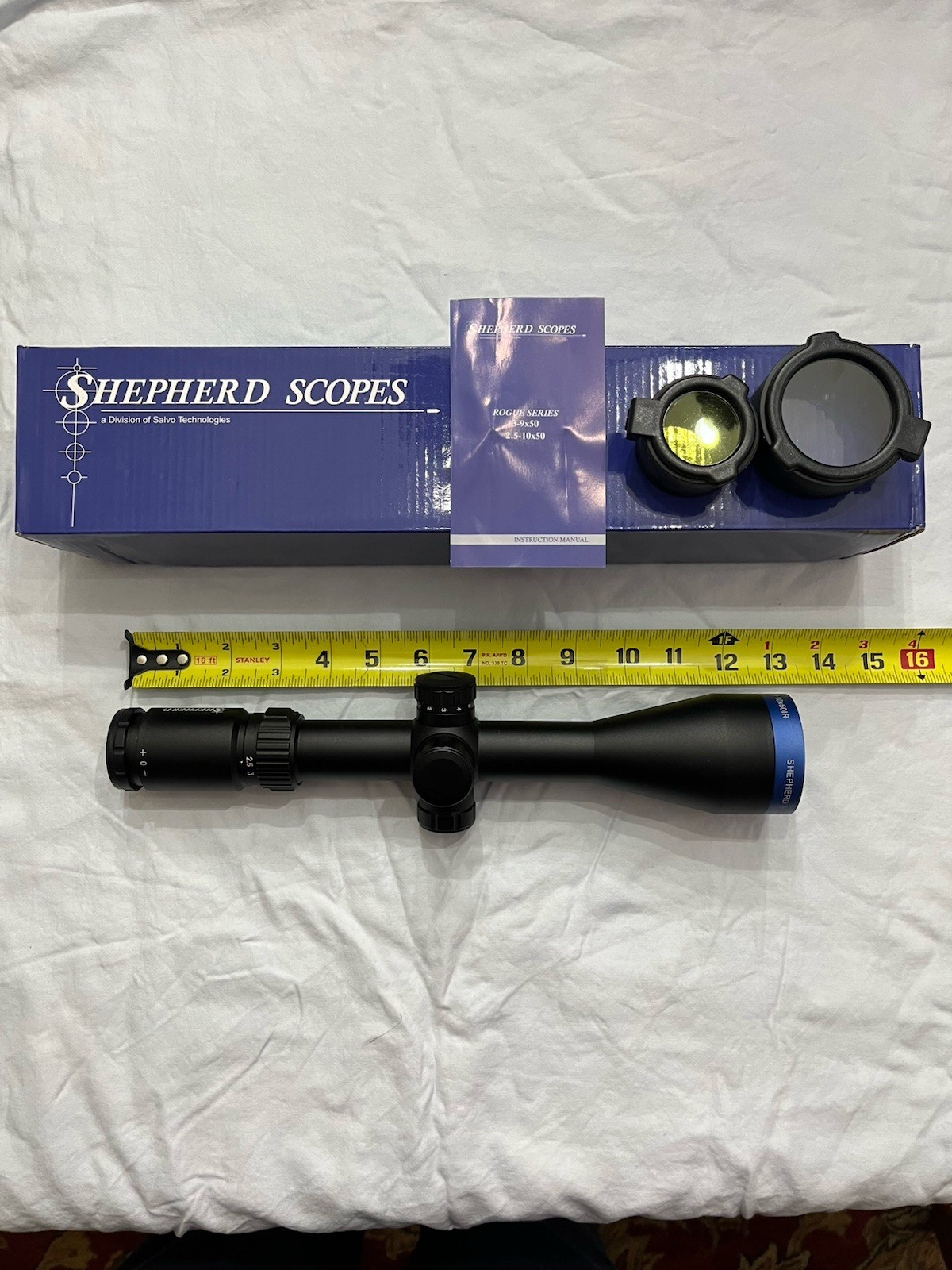 Shepherd Rogue 2.5-10x50 Rifle Scope